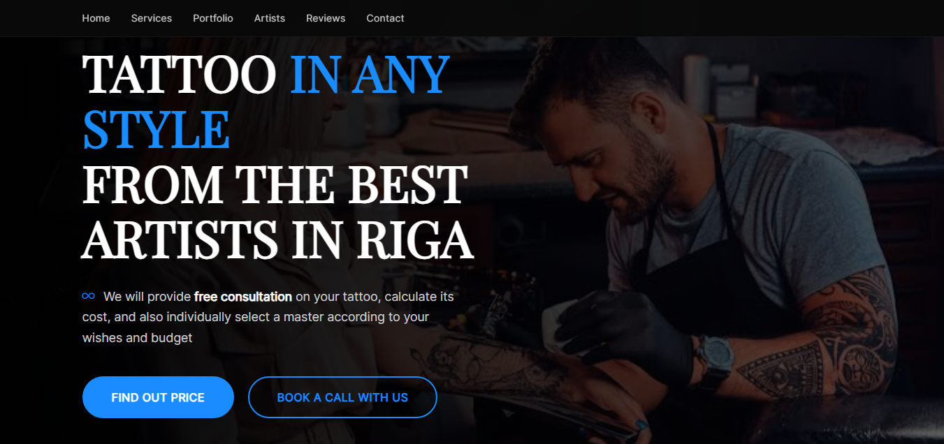 Tattoo salon